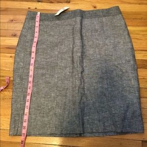 Banana Republic Gray Pencil Skirt